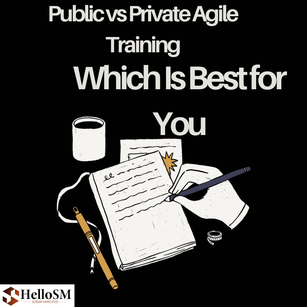 pros and cons of public and private Agile training