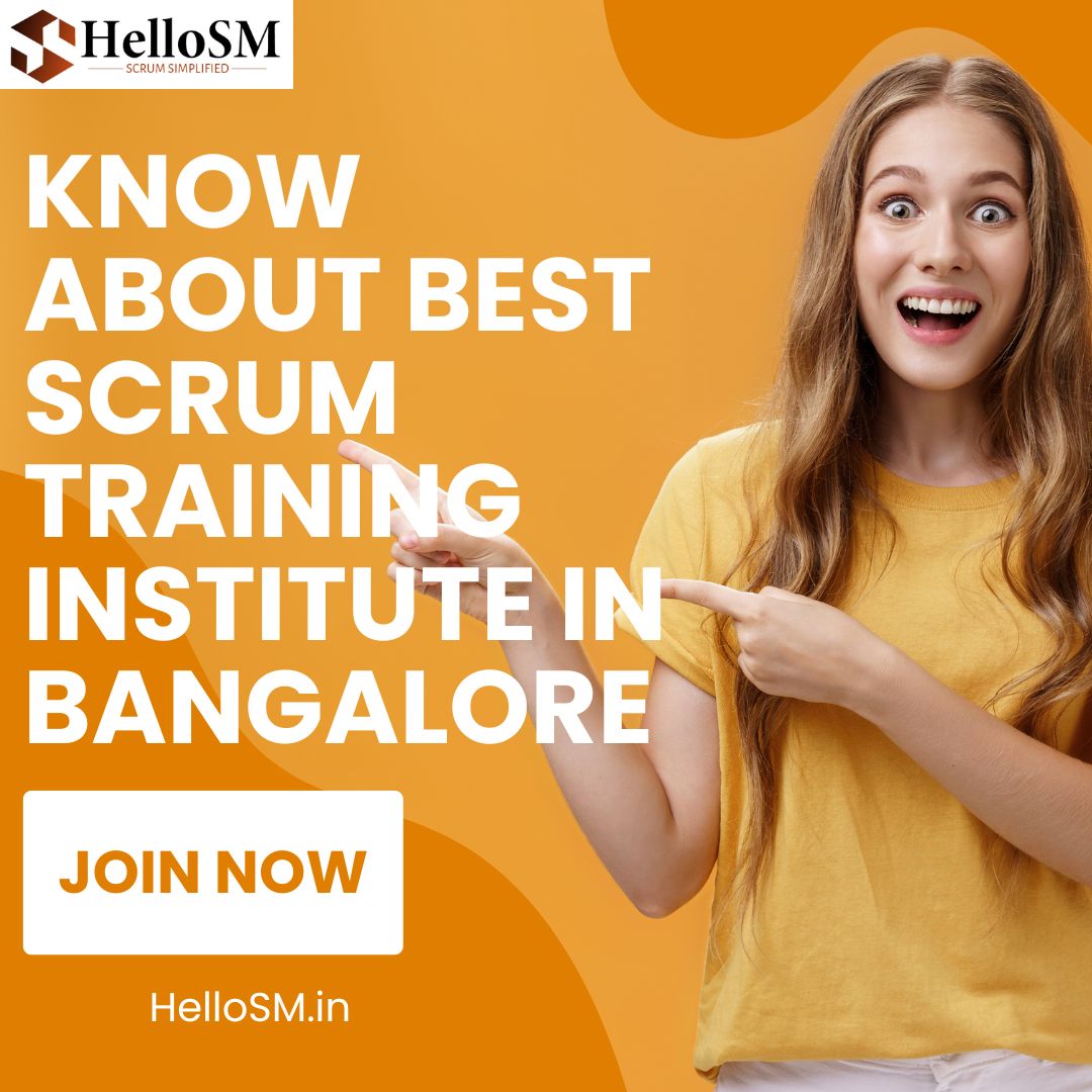 Best Scrum Training Institute in Bangalore