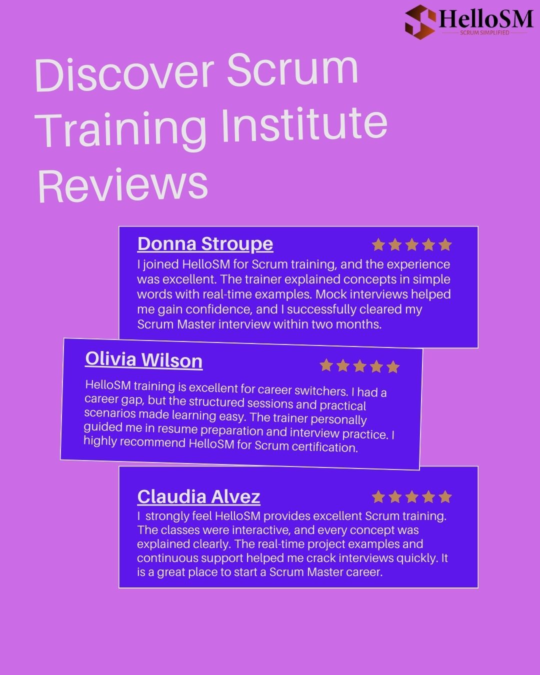 Institute Reviews